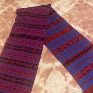 Multi colored scarf